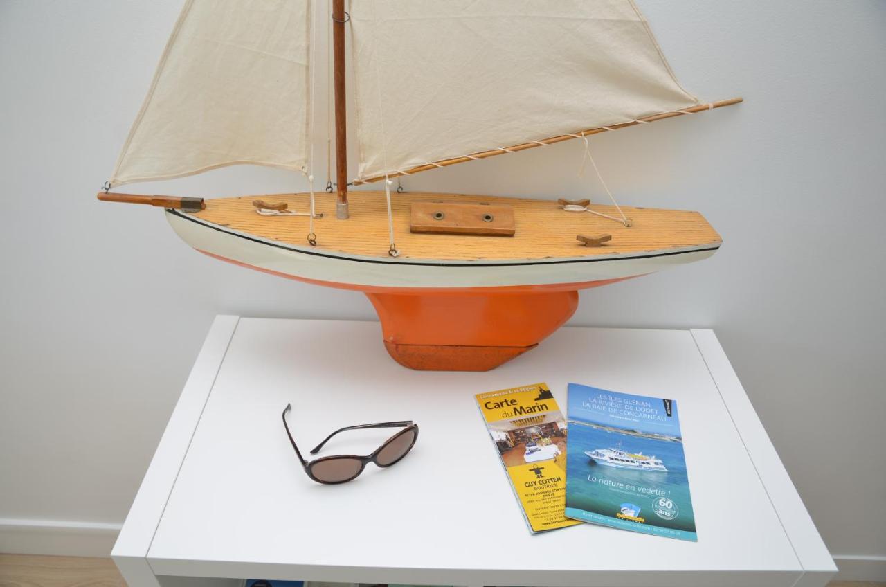Votre Vue, La Mer, Les Bateaux !!! Wir Sprechen Flieben Deutsch, Touristentipps, We Speak English Concarneau Zewnętrze zdjęcie